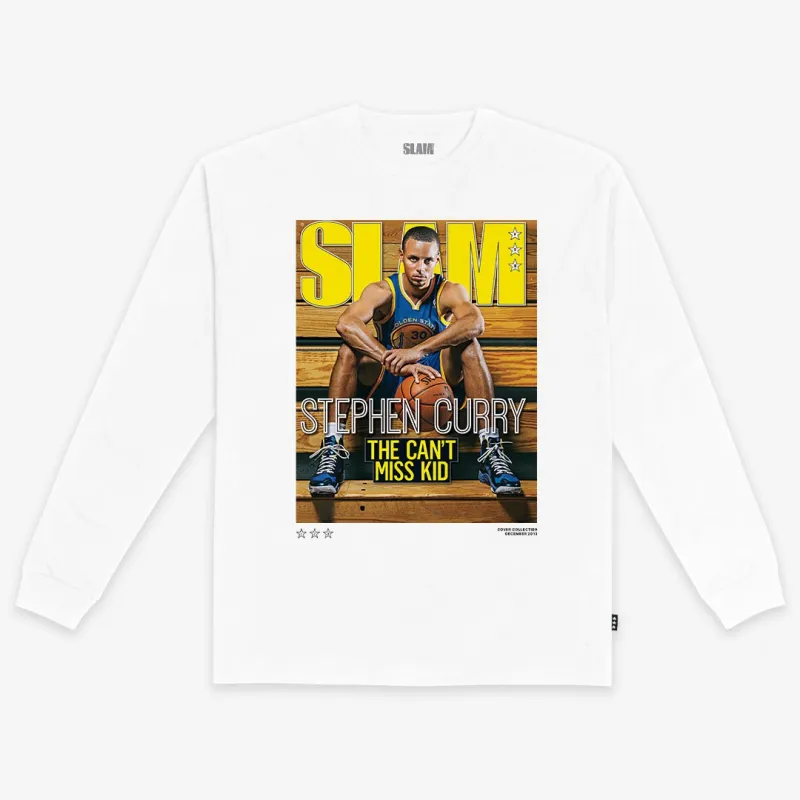 SLAM L/S Cover Tee - Stephen Curry (SLAM 173) sold by SLAM Goods