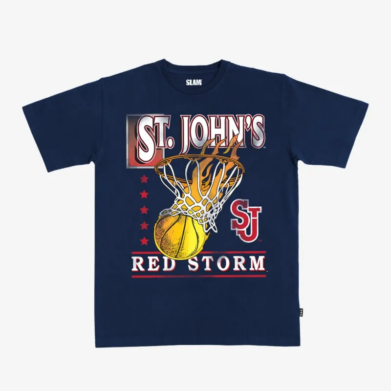 St. John's Hoops Heavy Tee made by Slam