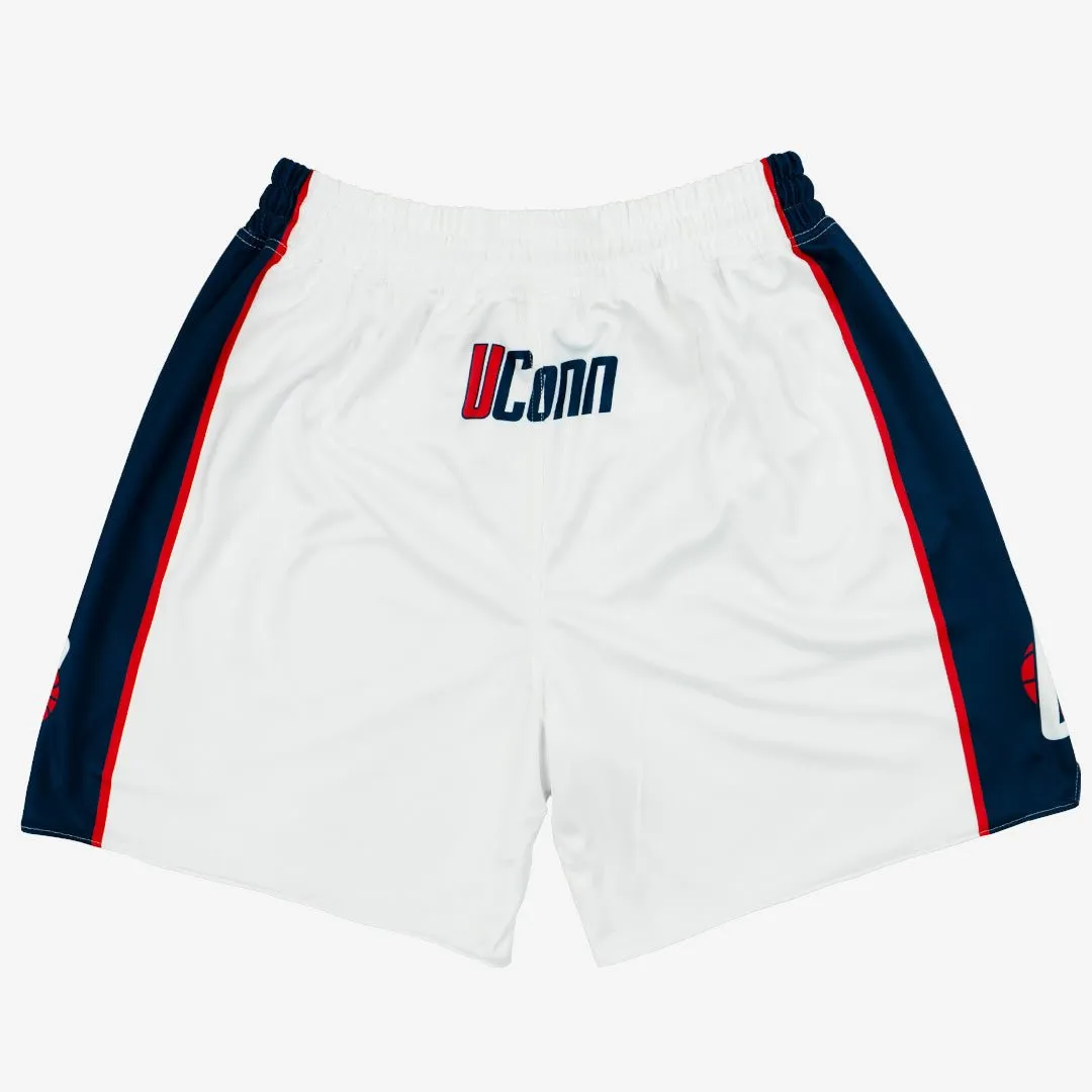UConn Huskies 2001-2002 W Retro Shorts (Home) sold by SLAM Goods product image thumbnail 2
