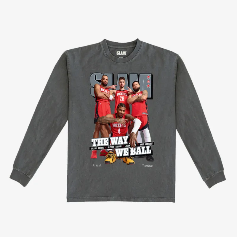 SLAM Cover L/S Tee - Houston Rockets (SLAM 254) sold by SLAM Goods