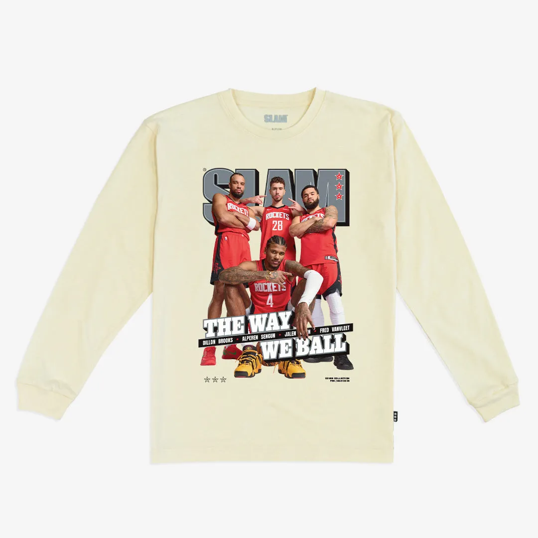 SLAM Cover L/S Tee - Houston Rockets (SLAM 254) sold by SLAM Goods product image thumbnail 2