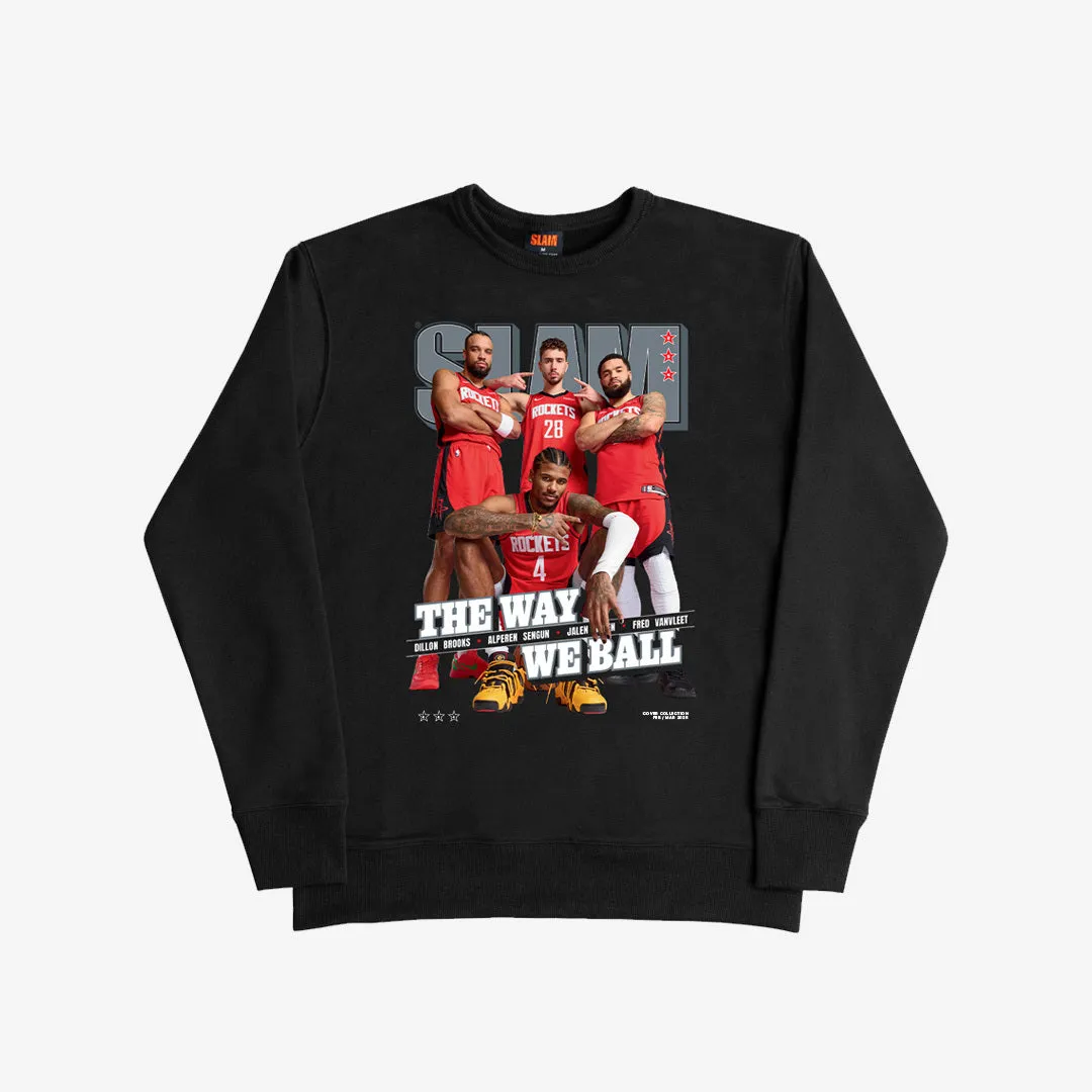 SLAM Cover Crewneck - Houston Rockets (SLAM 254) sold by SLAM Goods product image thumbnail 2