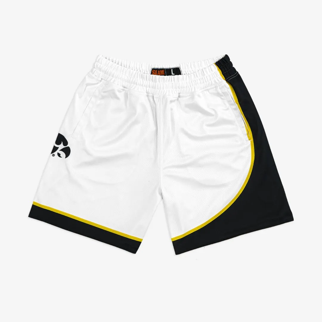 Iowa Hawkeyes 2022-2023 Retro Shorts (Home) sold by SLAM Goods