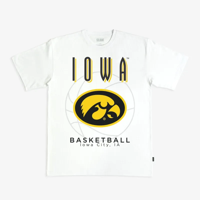 Iowa Basketball Heavy Tee sold by SLAM Goods