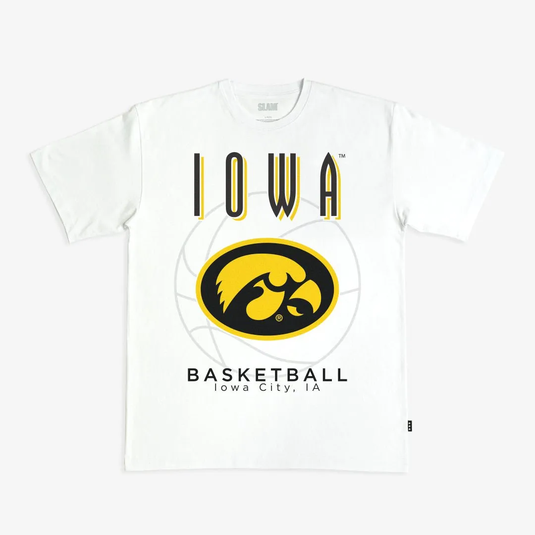 Iowa Basketball Heavy Tee sold by SLAM Goods
