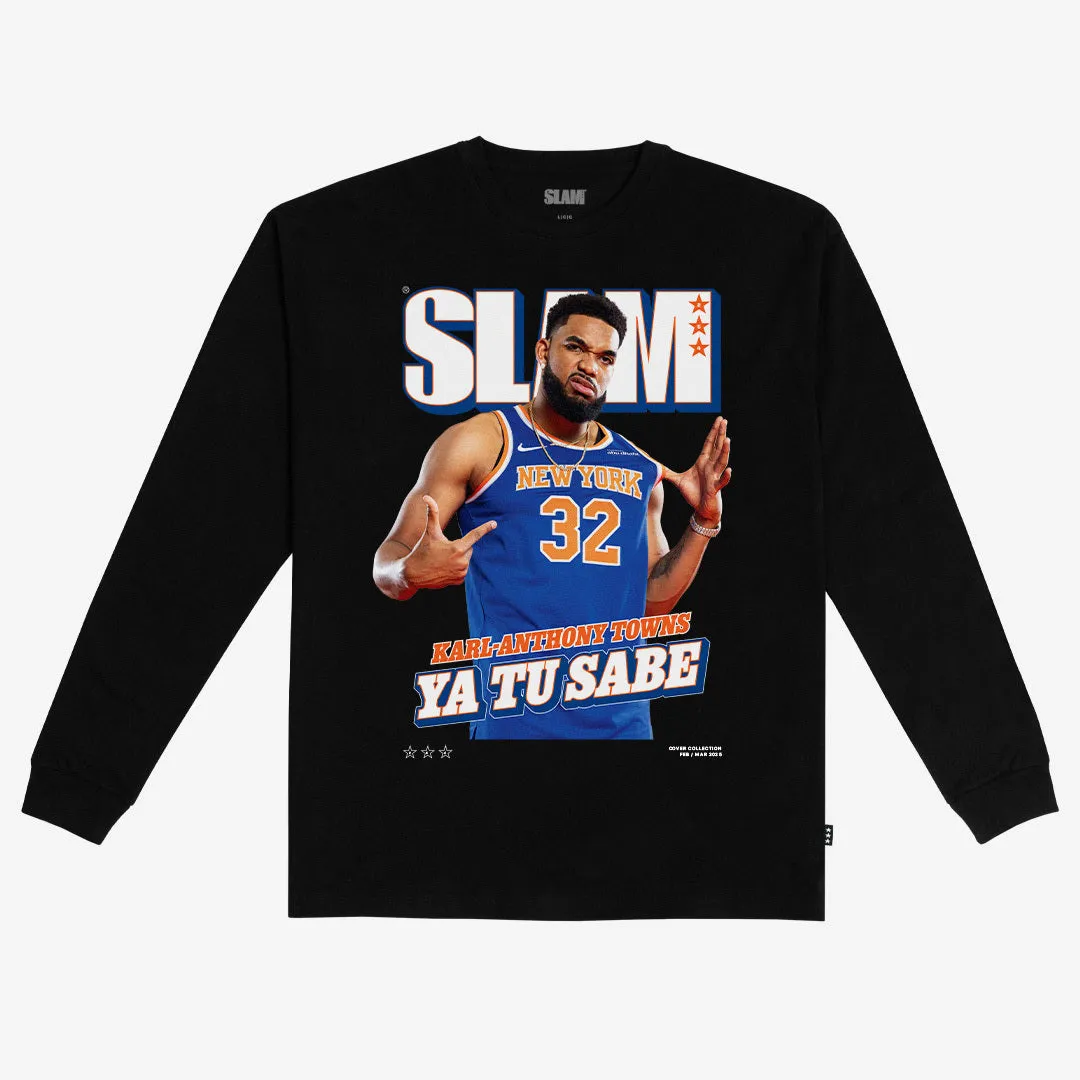 SLAM Cover L/S Tee - Karl-Anthony Towns (SLAM 254) sold by SLAM Goods