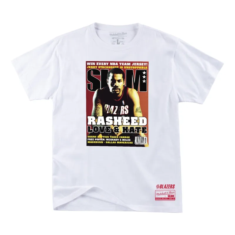 SLAM Cover Tee - Rasheed Wallace (SLAM 49) made by Mitchell & Ness