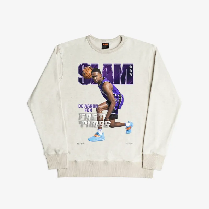 SLAM Cover Crewneck - De'Aaron Fox (SLAM 253) sold by SLAM Goods
