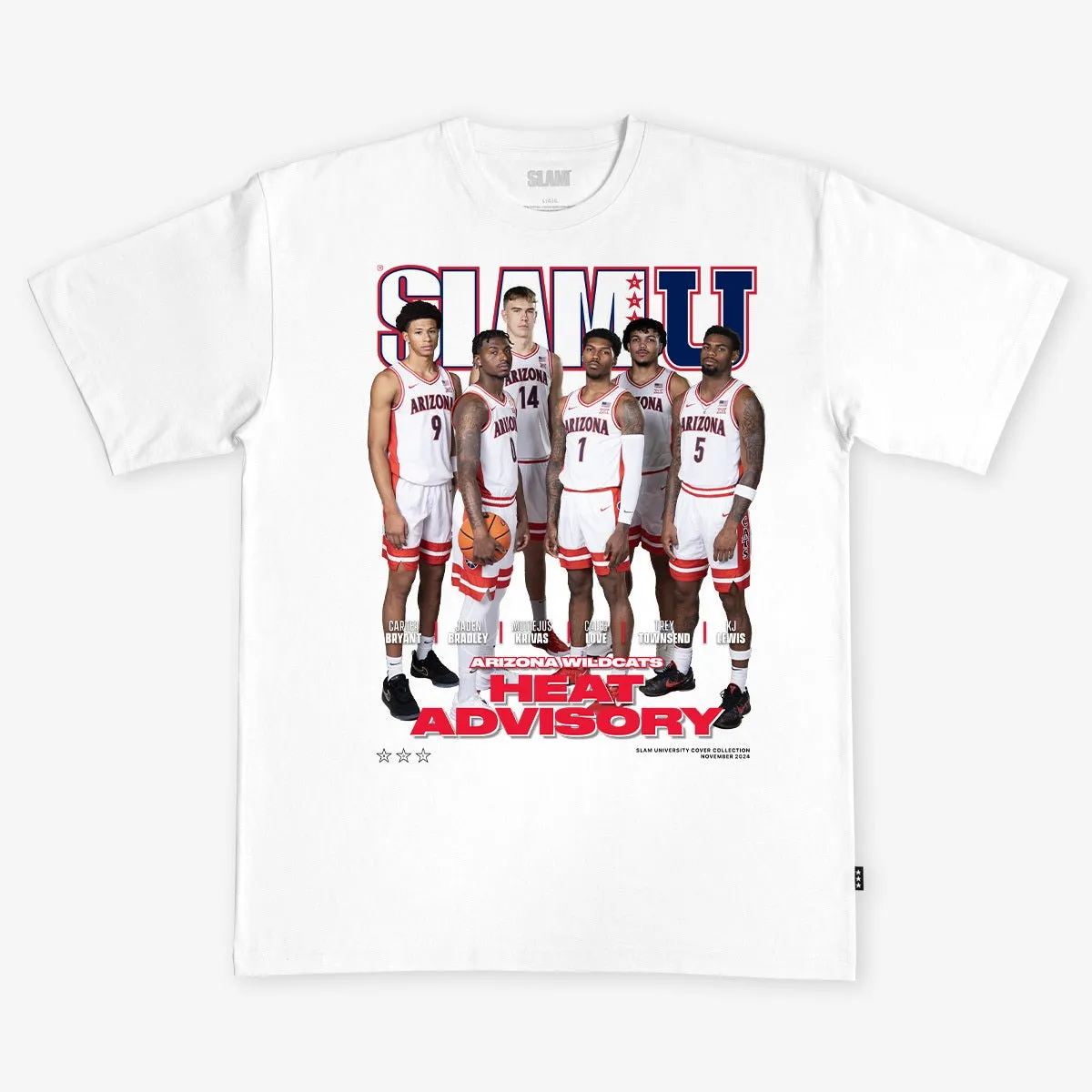 SLAM Cover Tee - Arizona Wildcats (SLAMU 1) sold by SLAM Goods