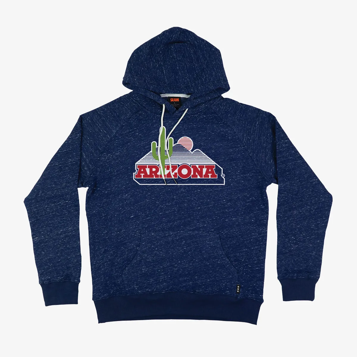 Arizona Retro Cactus Logo Vintage Hoodie sold by SLAM Goods