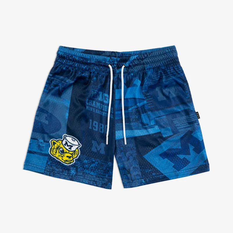 Michigan Fundamental Arena Shorts sold by SLAM Goods