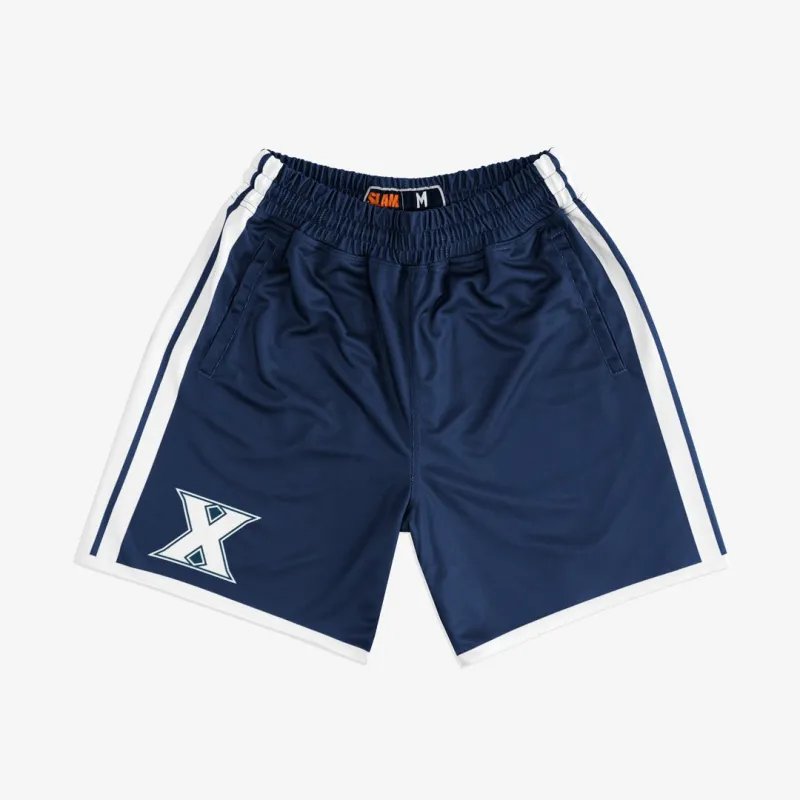 Xavier Musketeers 2001-2002 Retro Shorts (Away) made by Slam