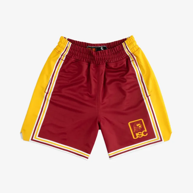 USC Trojans 1982-1983 W Retro Shorts (Away) made by Slam