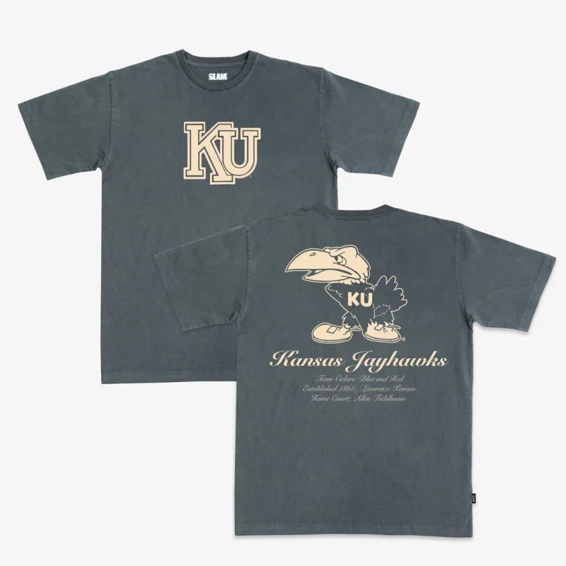 Kansas Homecourt Heavy Tee sold by SLAM Goods