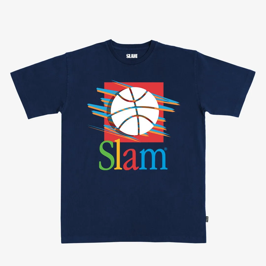 SLAM Hoop Different Logo Heavy Tee sold by SLAM Goods product image thumbnail 3