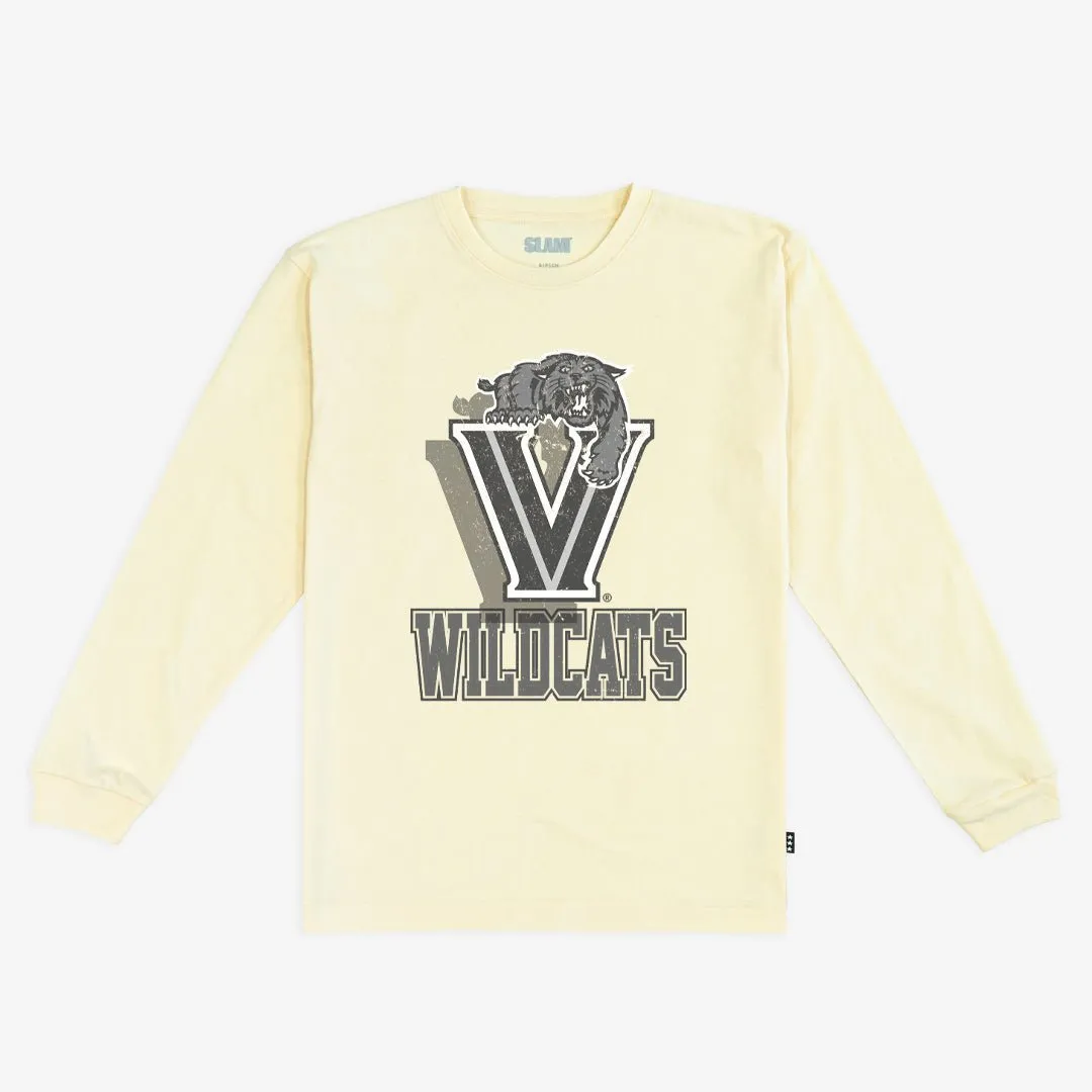 Villanova Monochromatic L/S Tee sold by SLAM Goods