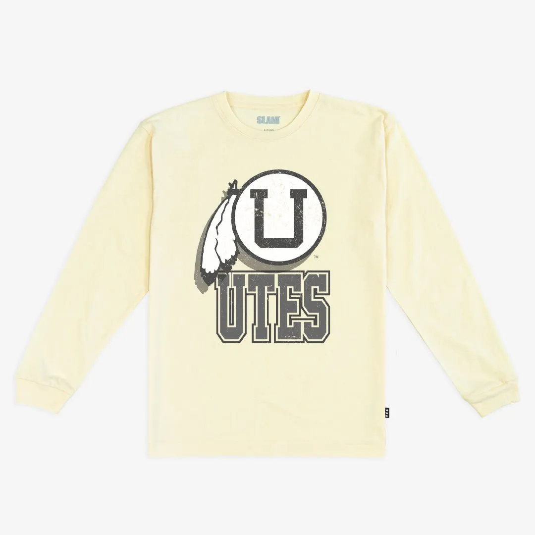 Utah Monochromatic L/S Tee sold by SLAM Goods