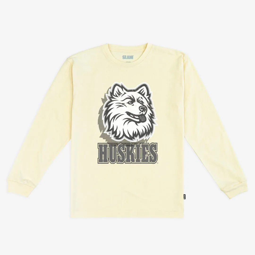UConn Monochromatic L/S Tee sold by SLAM Goods