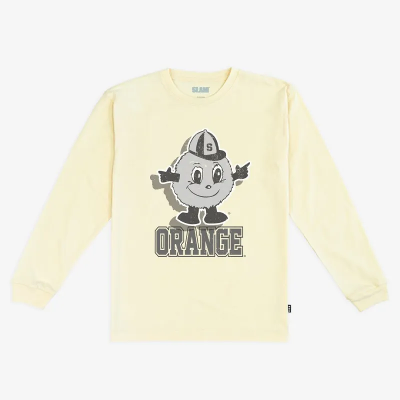 Syracuse Monochromatic L/S Tee sold by SLAM Goods