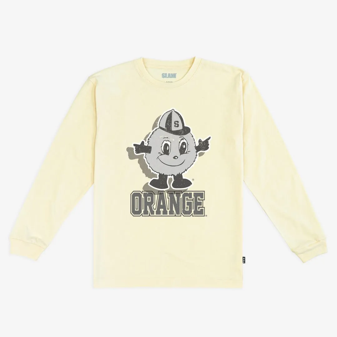Syracuse Monochromatic L/S Tee sold by SLAM Goods