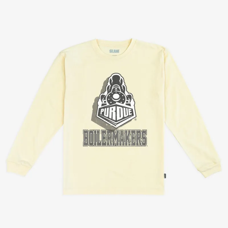 Purdue Monochromatic L/S Tee sold by SLAM Goods