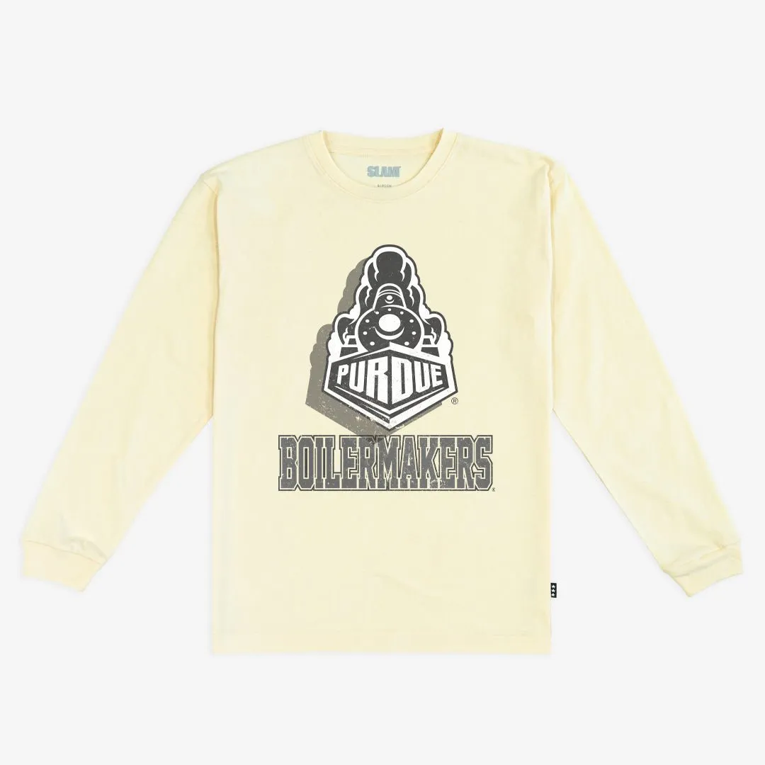 Purdue Monochromatic L/S Tee sold by SLAM Goods