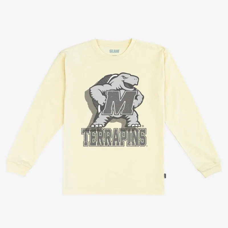 Maryland Monochromatic L/S Tee sold by SLAM Goods