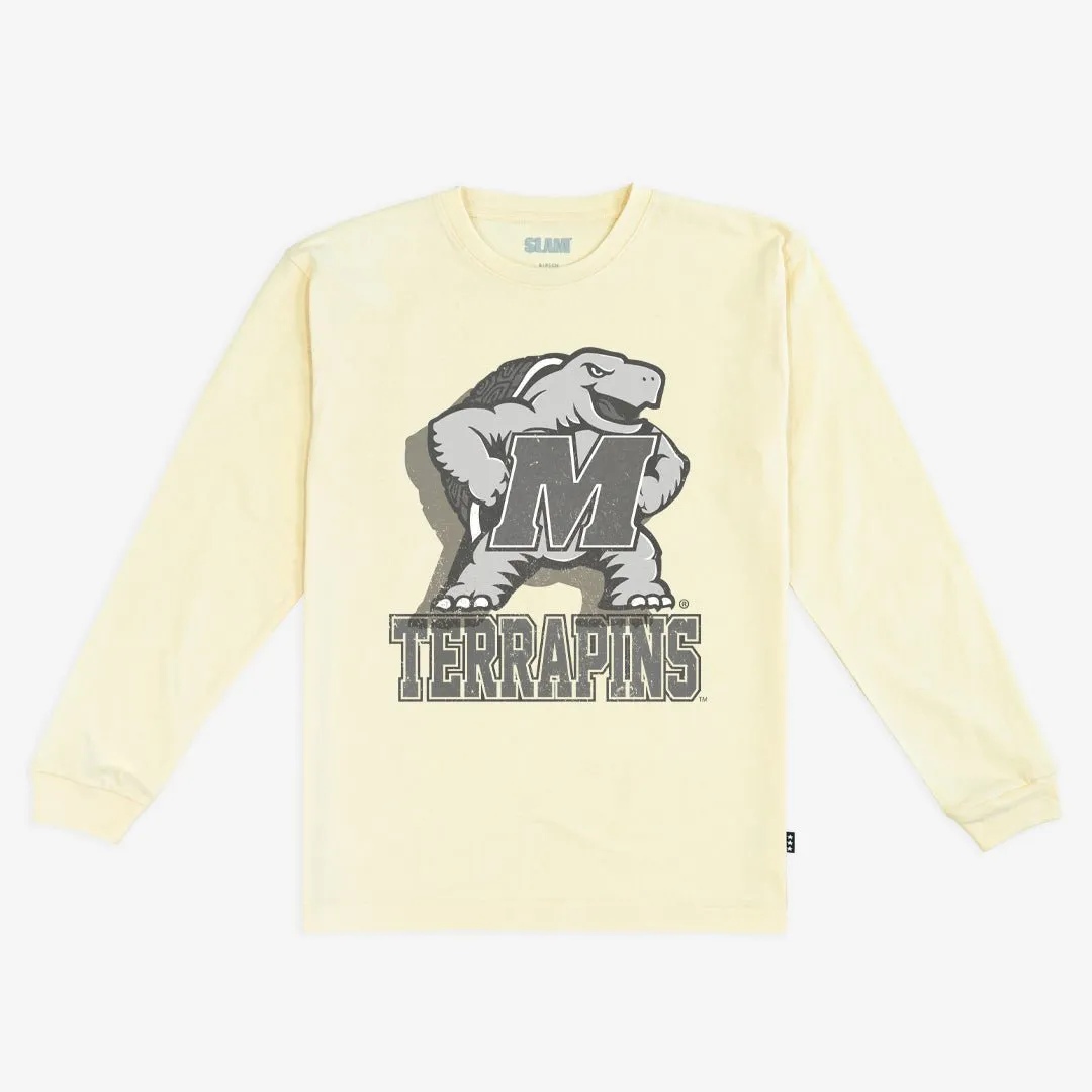 Maryland Monochromatic L/S Tee sold by SLAM Goods