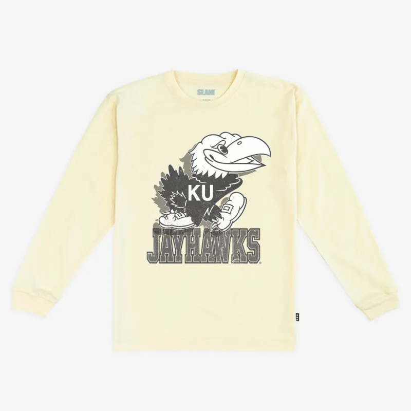 Kansas Monochromatic L/S Tee sold by SLAM Goods