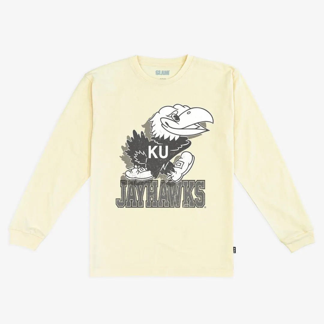 Kansas Monochromatic L/S Tee sold by SLAM Goods