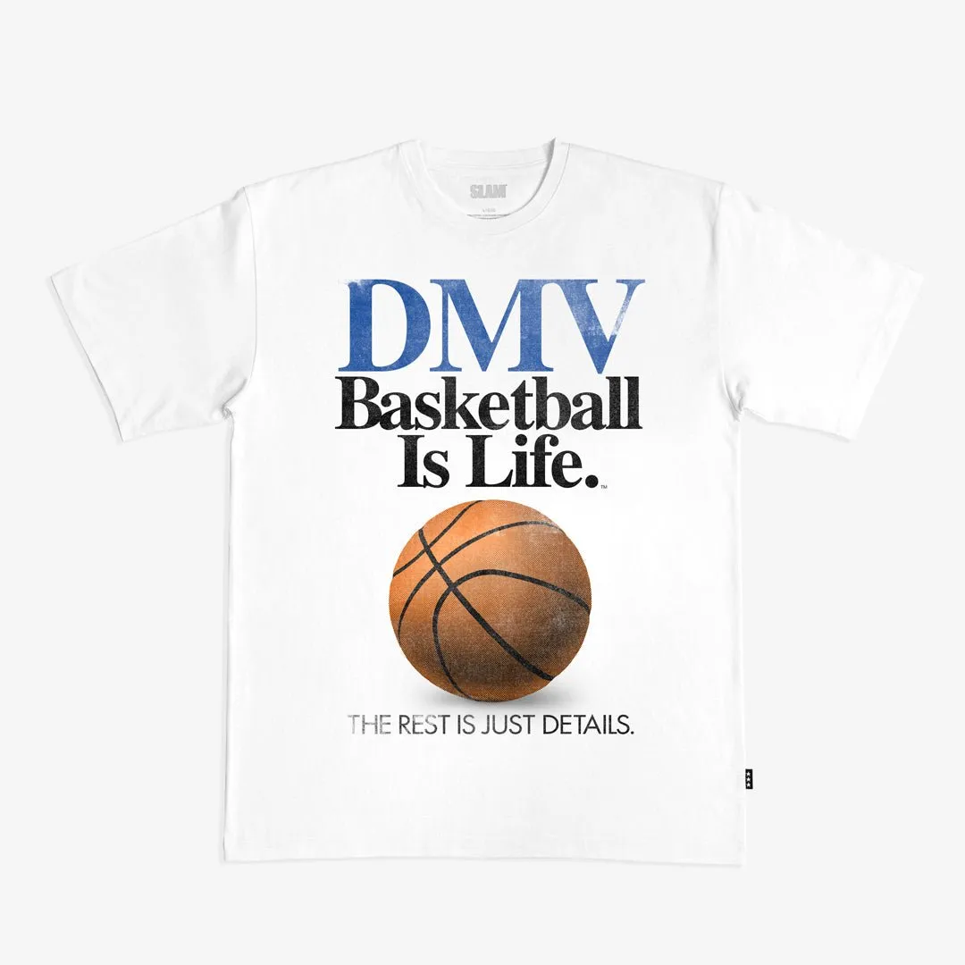 Basketball Is Life™ Heavy Tee - DMV sold by SLAM Goods