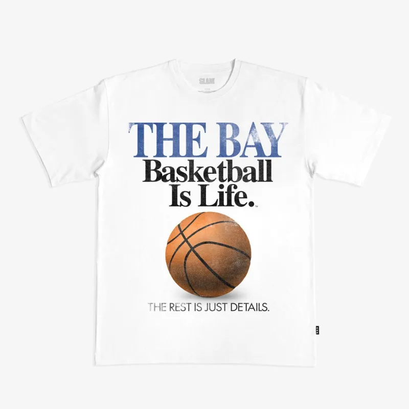 Basketball Is Life™ Heavy Tee - The Bay sold by SLAM Goods