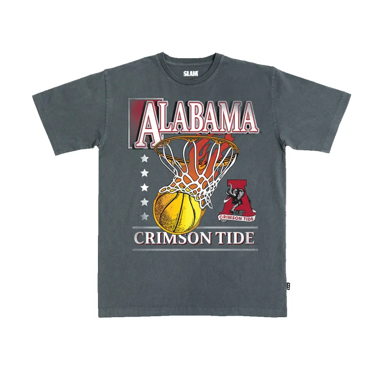 Alabama Hoops Vault Heavy Tee sold by SLAM Goods