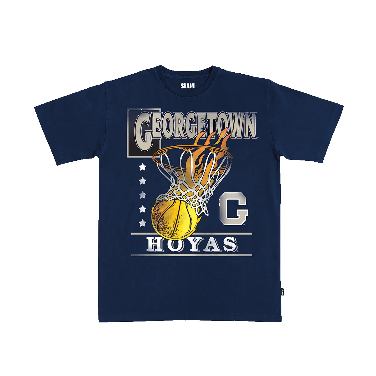 Georgetown Hoops Vault Heavy Tee sold by SLAM Goods