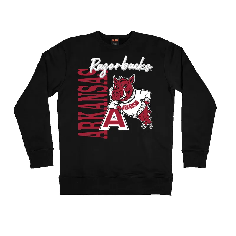 Arkansas Vault Crewneck sold by SLAM Goods