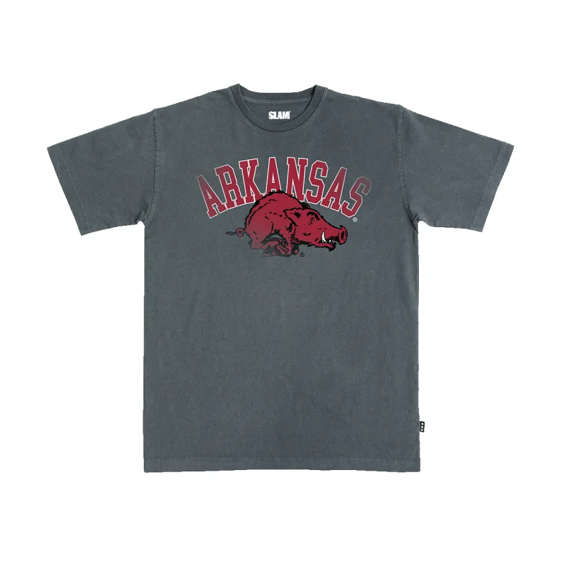 Arkansas Big Logo Heavy Tee sold by SLAM Goods