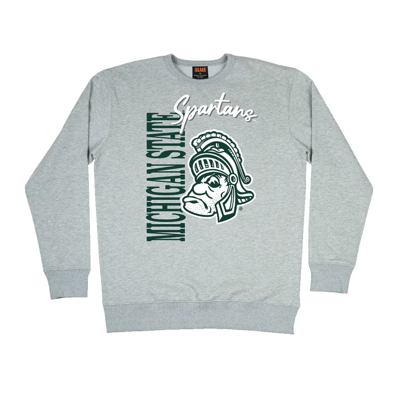 Michigan State Vault Crewneck sold by SLAM Goods