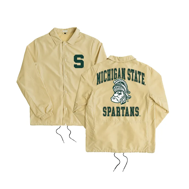 Michigan State Coaches Jacket sold by SLAM Goods