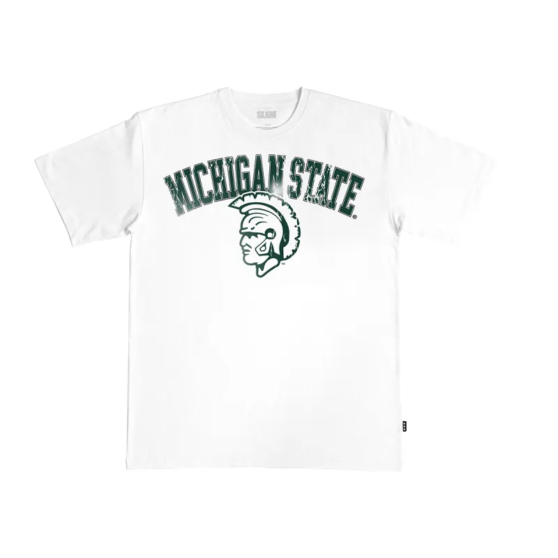Michigan State Big Logo Heavy Tee sold by SLAM Goods
