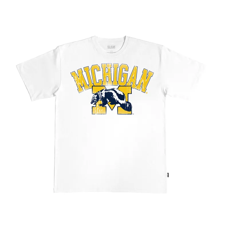 Michigan Big Logo Heavy Tee sold by SLAM Goods