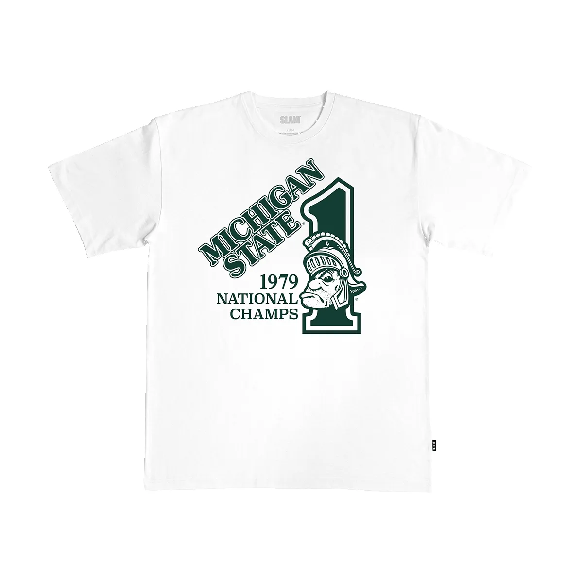 Michgan State '79 National Champs Heavy Tee sold by SLAM Goods