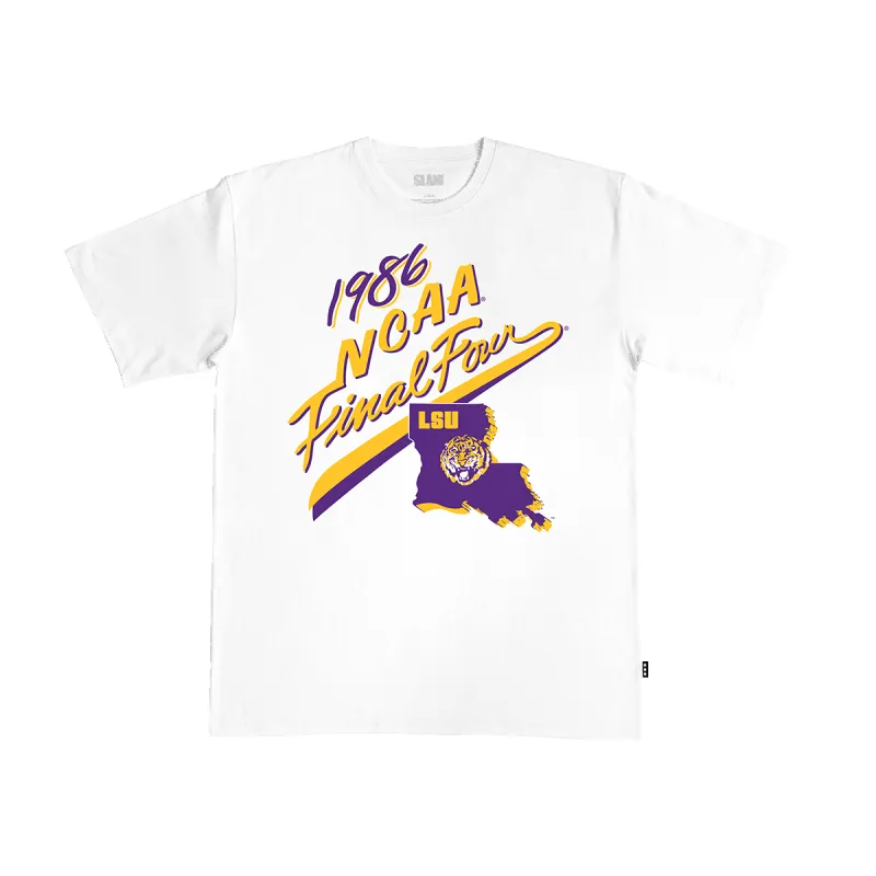 LSU '86 Final Four Heavy Tee sold by SLAM Goods