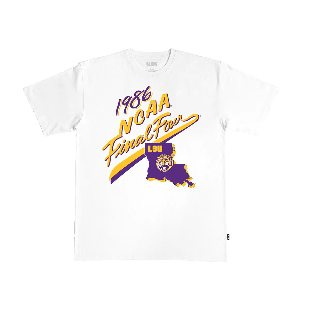 LSU '86 Final Four Heavy Tee sold by SLAM Goods