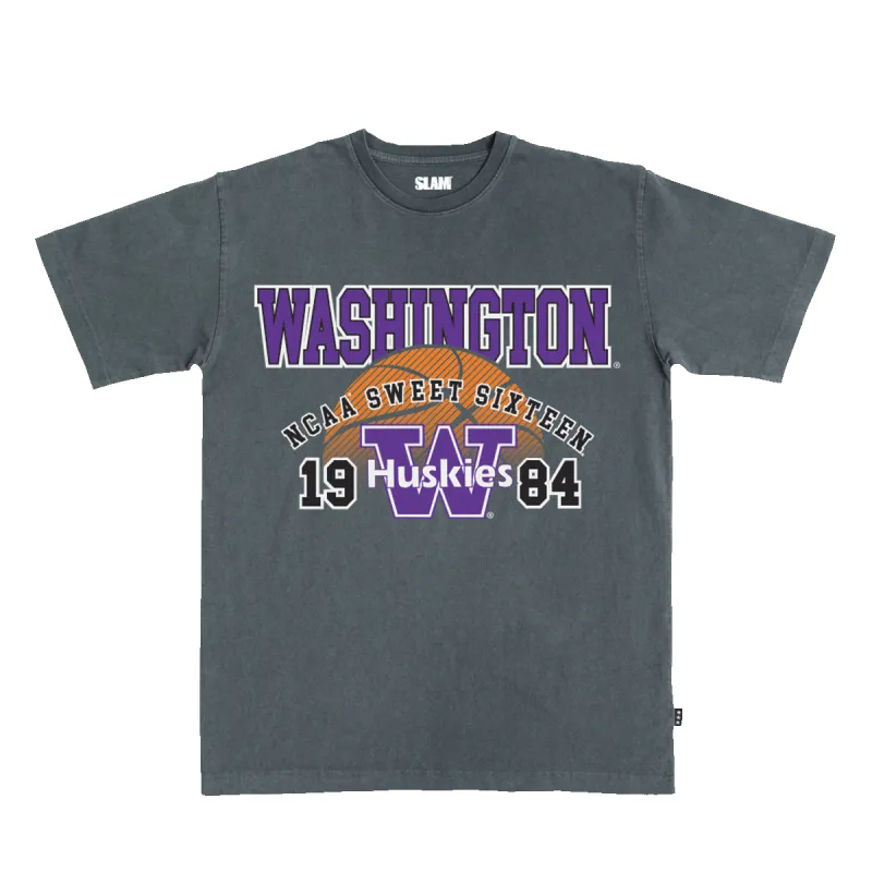 Washington '84 Sweet 16 Heavy Tee sold by SLAM Goods