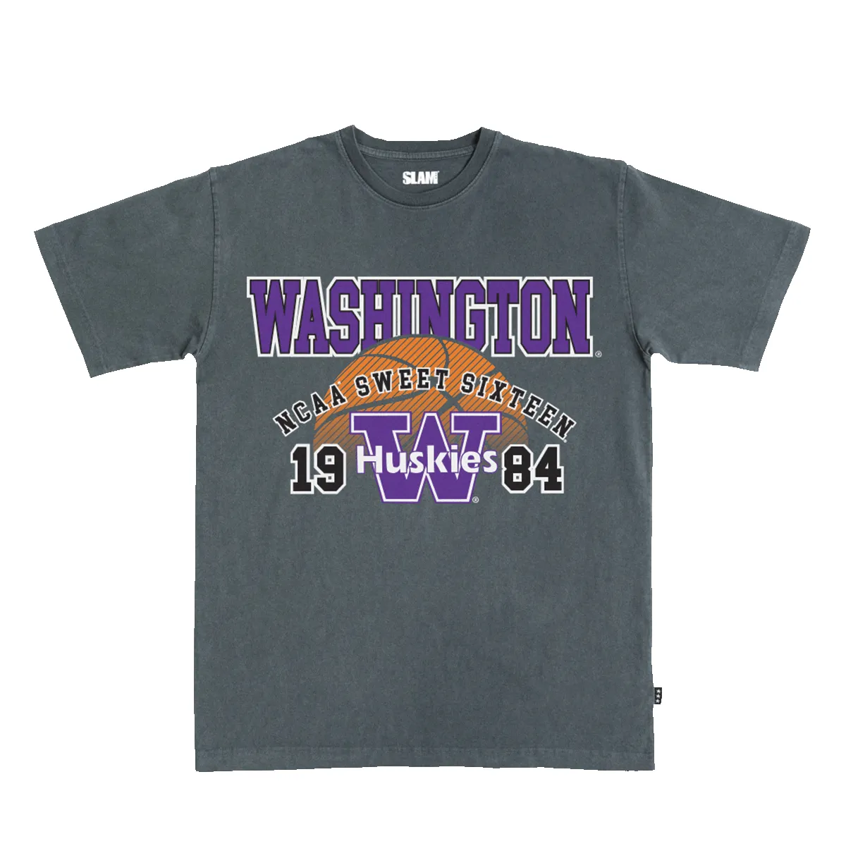 Washington '84 Sweet 16 Heavy Tee sold by SLAM Goods
