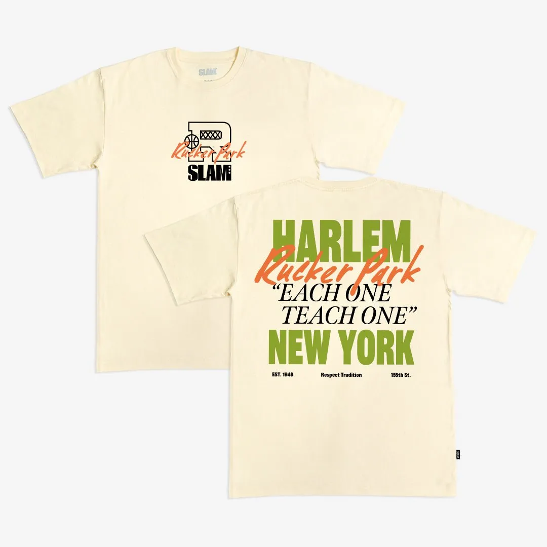 Rucker Park x SLAM 'Each One, Teach One' Heavy Tee sold by SLAM Goods product image thumbnail 2