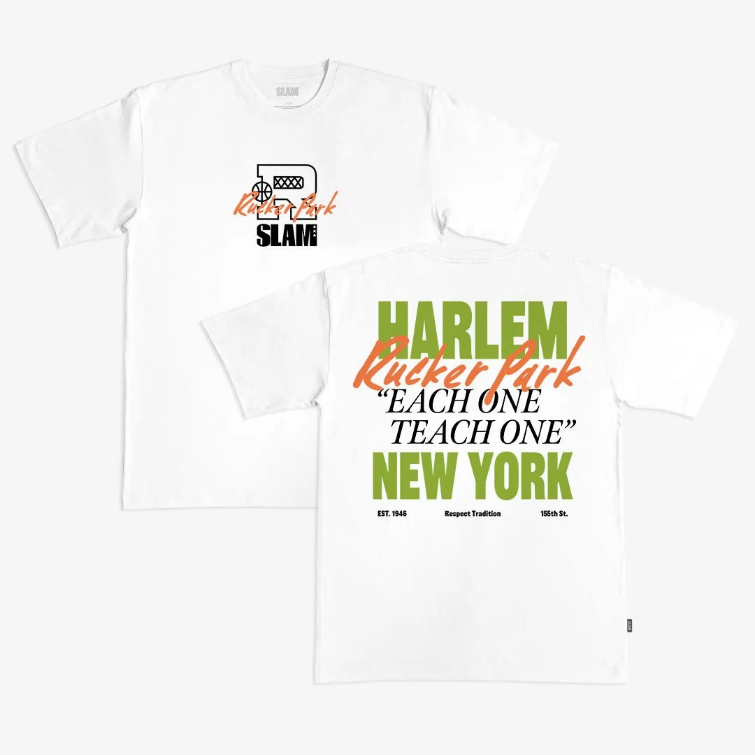 Rucker Park x SLAM 'Each One, Teach One' Heavy Tee sold by SLAM Goods product image thumbnail 3