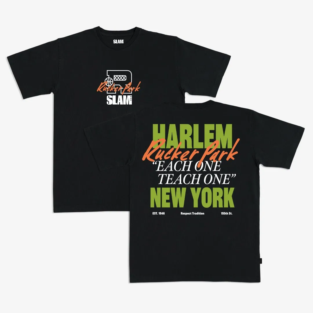 Rucker Park x SLAM 'Each One, Teach One' Heavy Tee sold by SLAM Goods