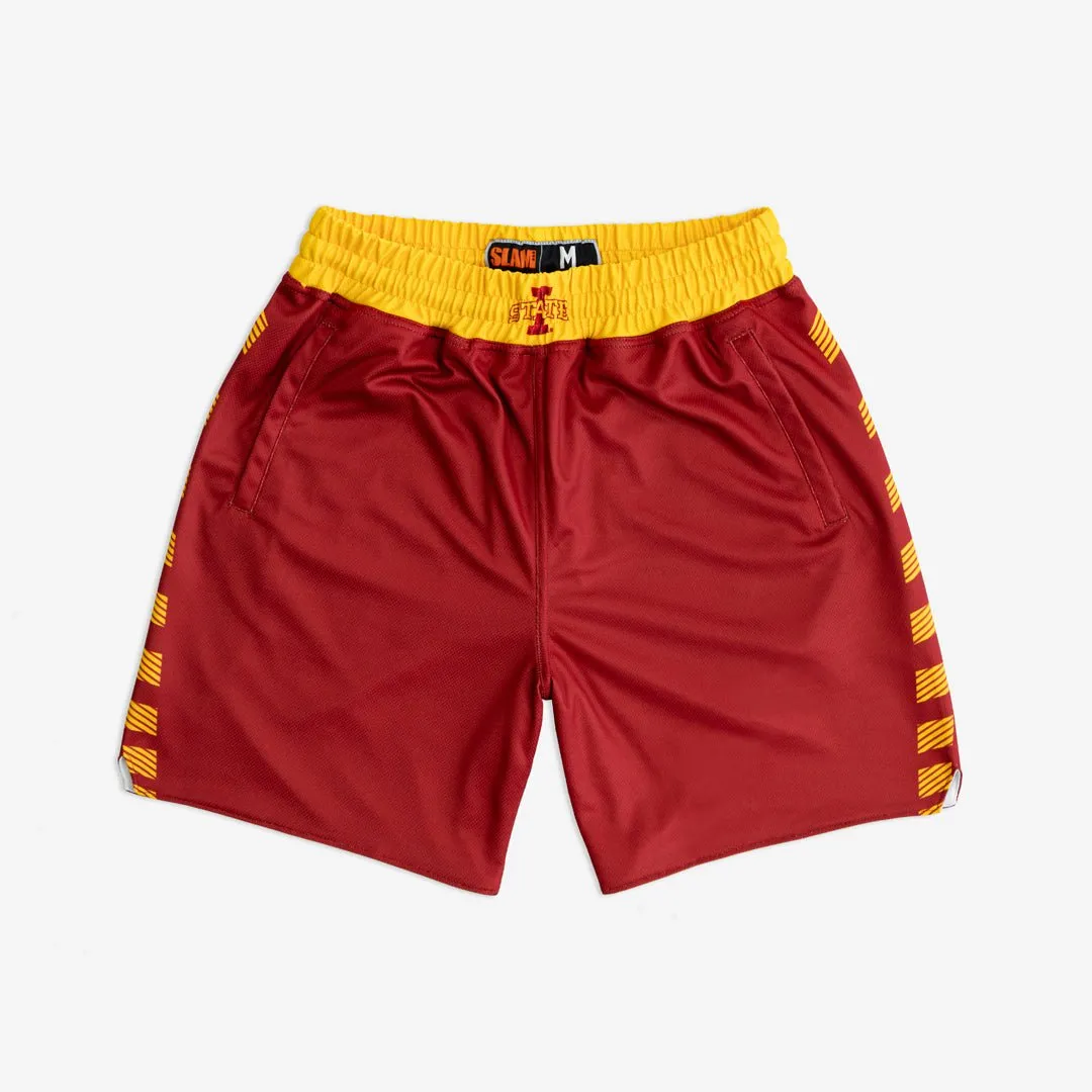 Iowa State Cyclones 2019-2020 Retro Shorts (Away) sold by SLAM Goods