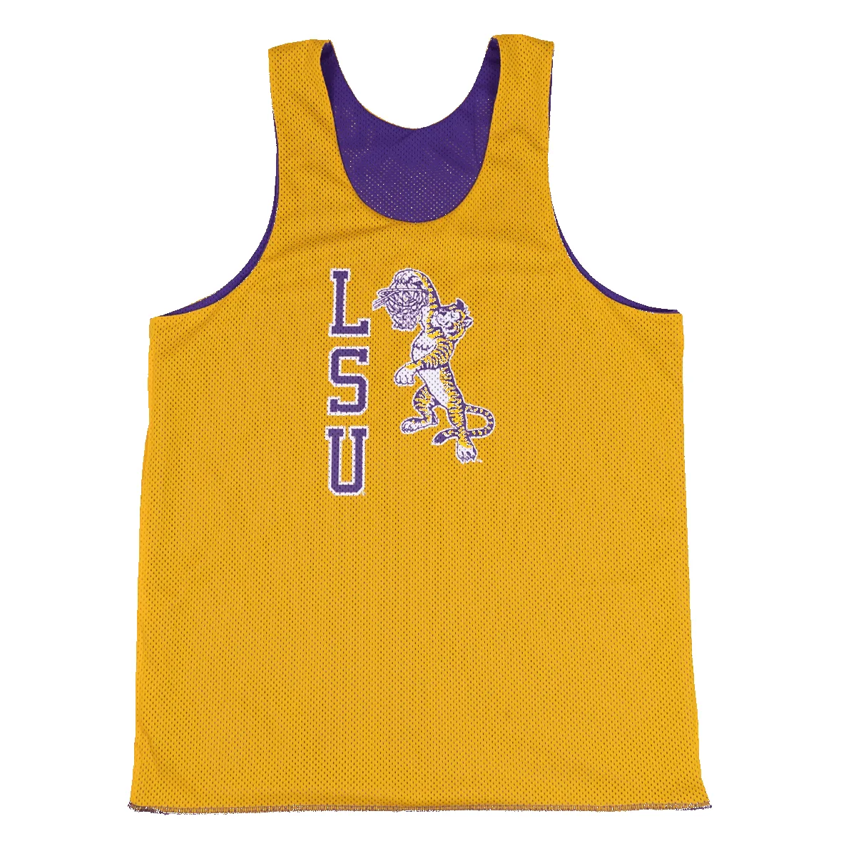 LSU Reversible Mesh Jersey sold by SLAM Goods product image thumbnail 3